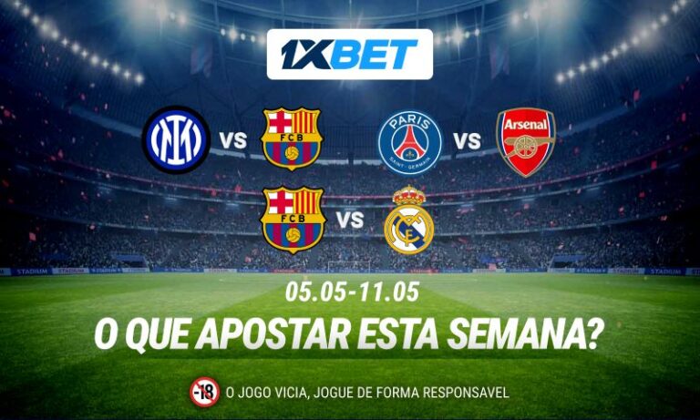 Meias-finais da Liga dos Campeões e o decisivo El Clásico: escolha os seus favoritos!