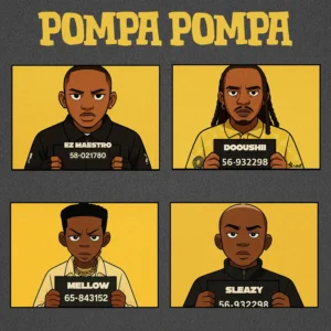 Ez Maestro, Dooushii, Mellow e Sleazy – Pompa Pompa